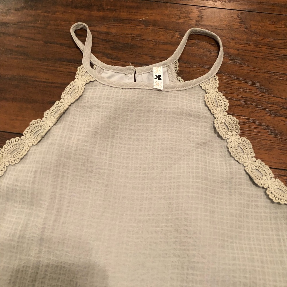 Green Ruffle Top/Dress - Picture 3 of 3